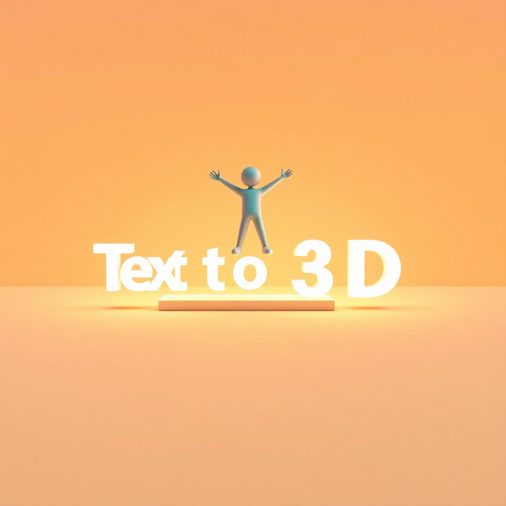 설치 없이 텍스트 한 줄로 3D 피규어 만들기